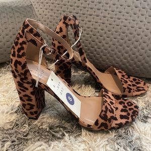 Leopard Print Heels